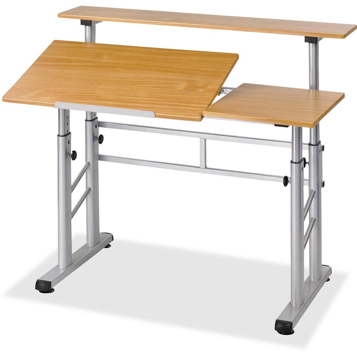Safco Height-Adjustable Split Level Drafting Table - SAF3965MO