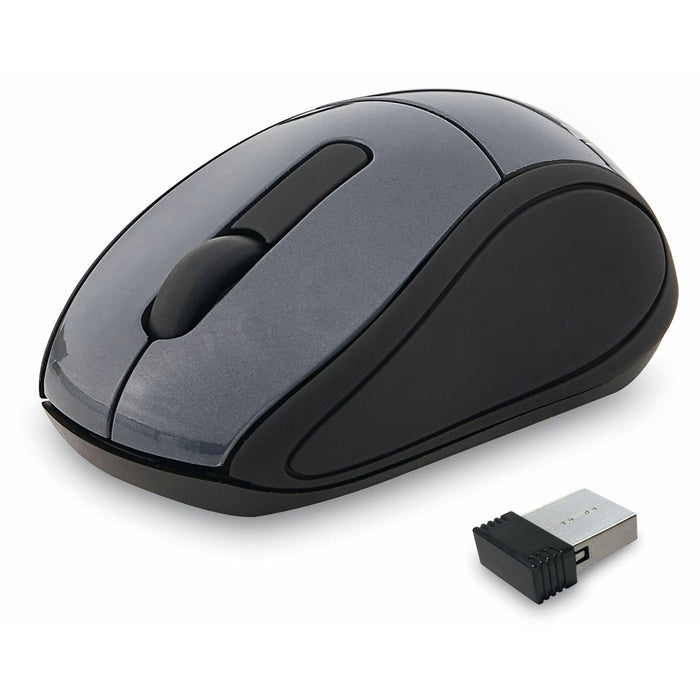 Verbatim Wireless Mini Travel Optical Mouse - Graphite - VER97470