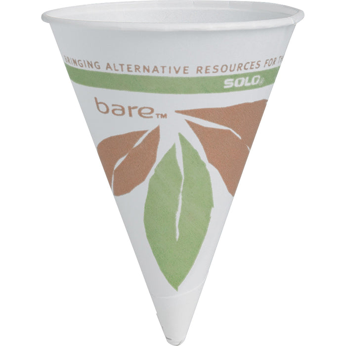 Solo Paper Cone Cups - SCC4BRJ8614