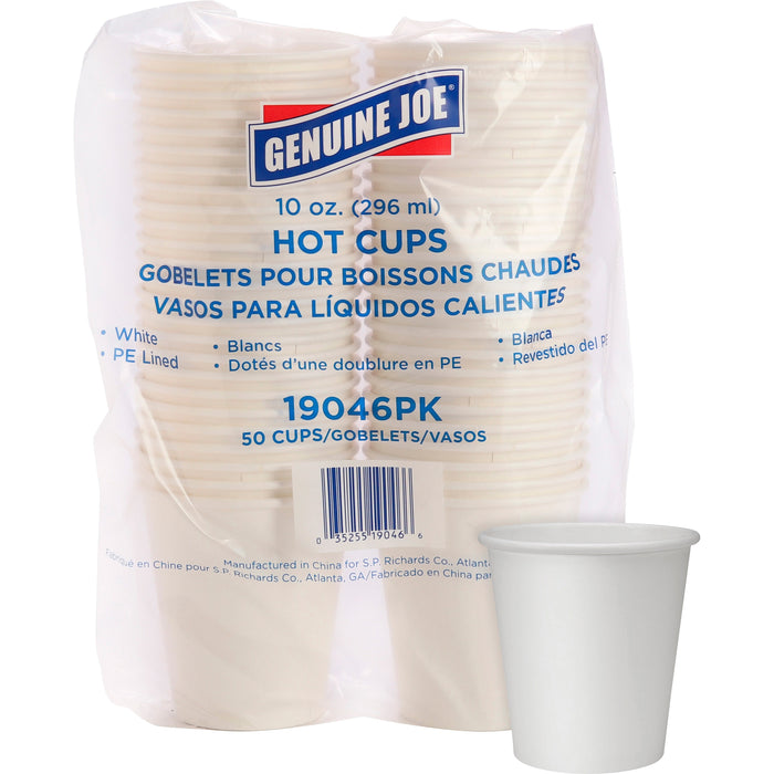 Genuine Joe Polyurethane-lined Disposable Hot Cups - GJO19046