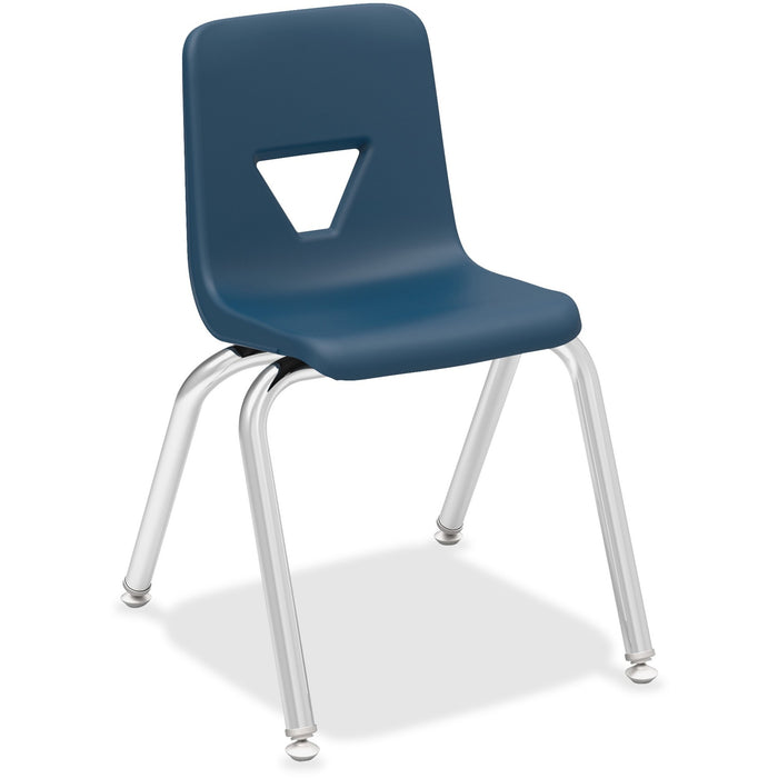 Lorell 14" Seat-height Stacking Student Chairs - LLR99884