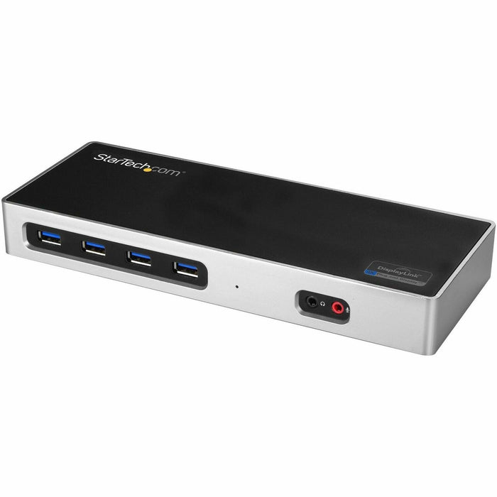 StarTech.com USB-C / USB 3.0 Docking Station - Compatible with Windows / macOS - Supports 4K Ultra HD Dual Monitors - USB-C - Six USB Type-A Ports - DK30A2DH - STCDK30A2DH