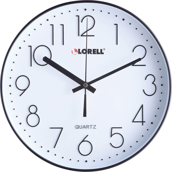 Lorell 12" Quiet Wall Clock - LLR61011