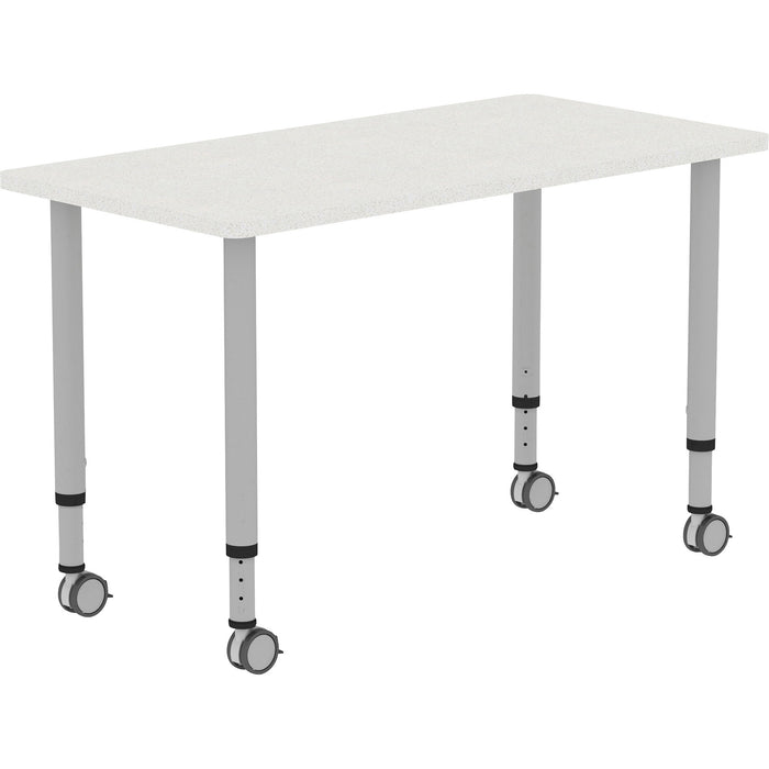 Lorell Height-adjustable 48" Rectangular Table - LLR69581