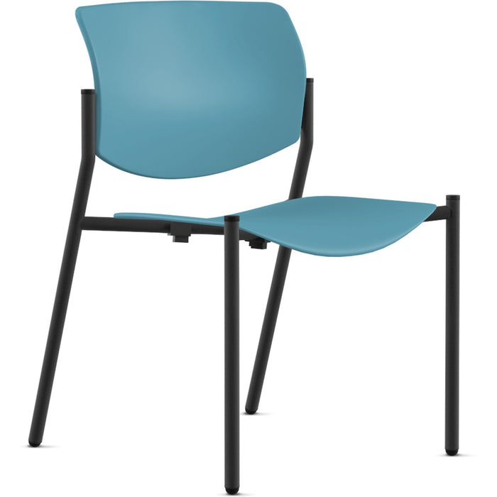 9 to 5 Seating Shuttle Armless Stack Chair with Glides - NTF1210A00BFP16