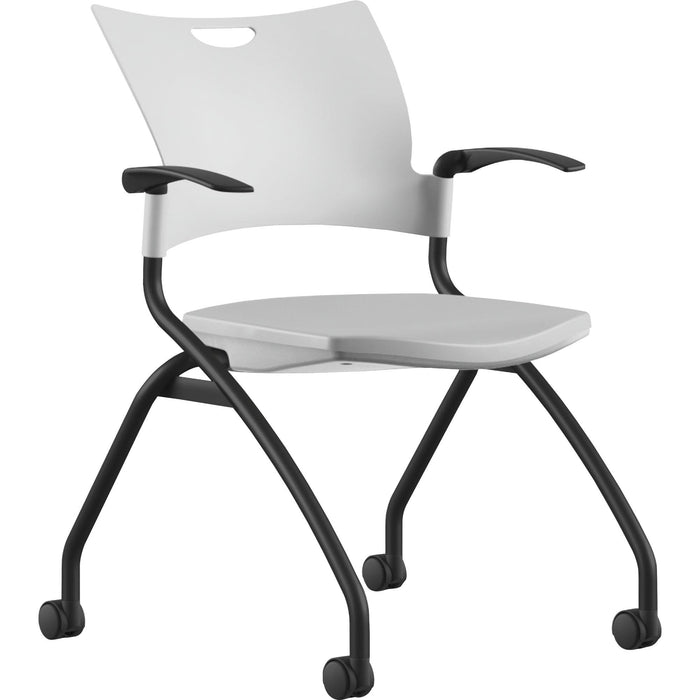 9 to 5 Seating Bella Fixed Arms Mobile Nesting Chair - NTF1320A12BFP05