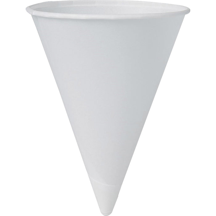Solo co-Forward 4.25 oz. Paper Cone Cups - SCC42BR