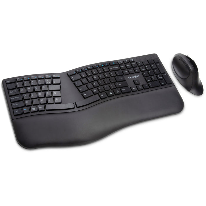 Kensington Pro Fit Ergo Wireless Keyboard/Mouse - KMW75406