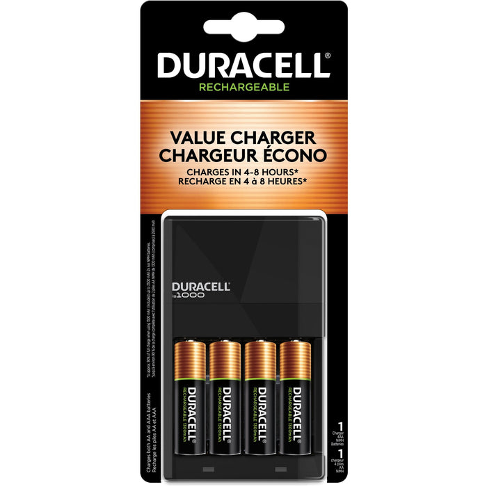 Duracell Ion Speed 1000 Battery Charger - DURCEF14CT