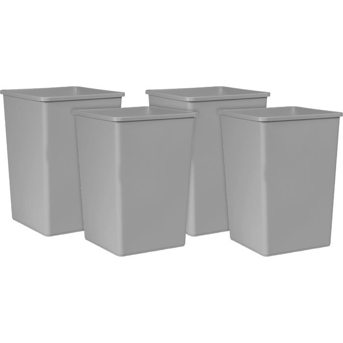 Rubbermaid Commercial Untouchable 35-gallon Container - RCP3958GYCT
