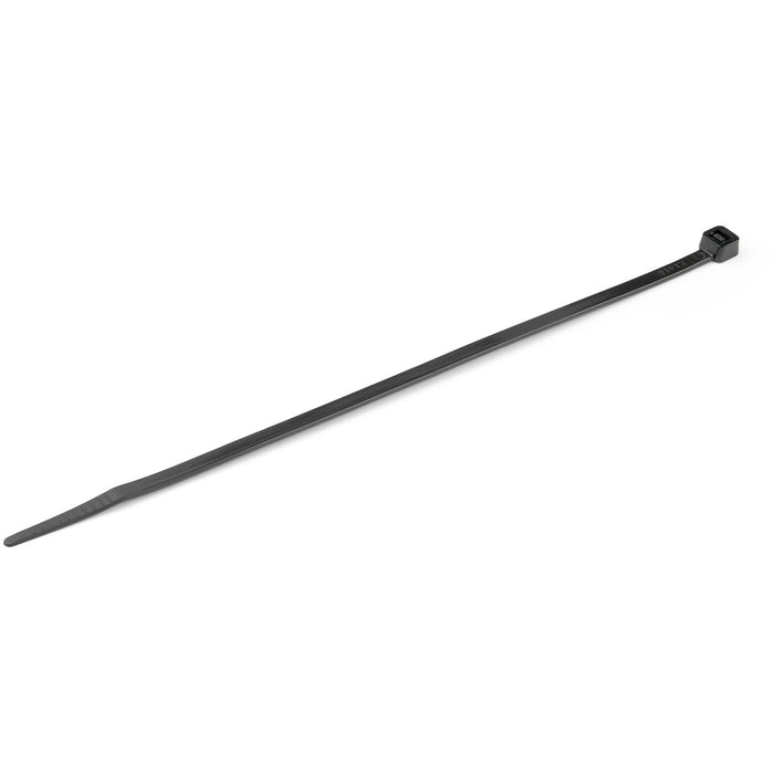StarTech.com 8"(20cm) Cable Ties, 2-1/8"(55mm) Dia, 50lb(22kg) Tensile Strength, Nylon Self Locking Zip Ties, UL Listed, 1000 Pack, Black - STCCBMZT8BK