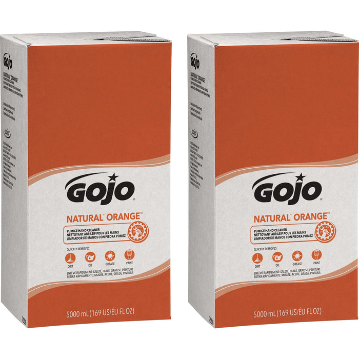 Gojo&reg; Natural Orange Pumice Hand Cleaner - GOJ755602CT