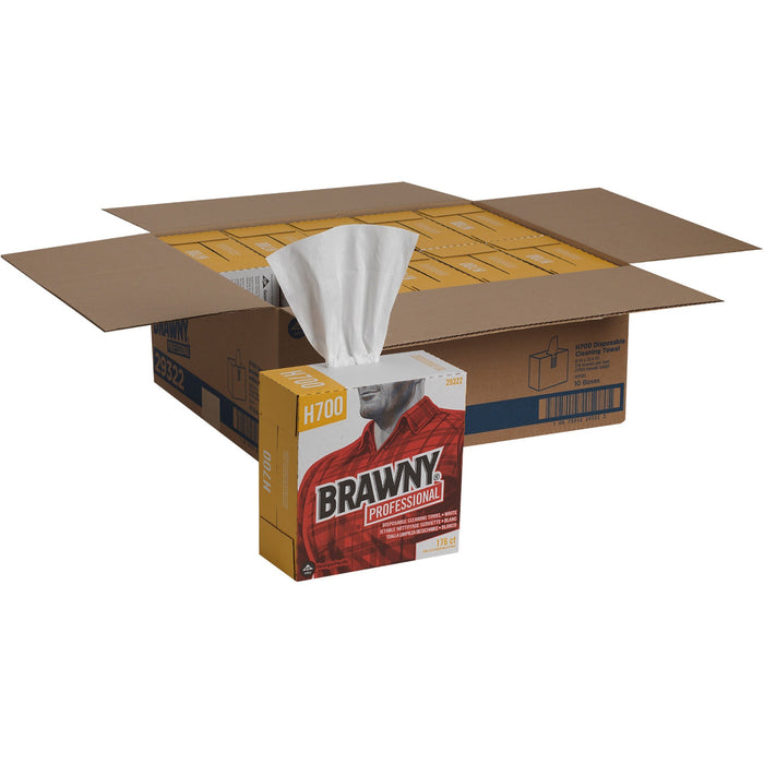 Brawny&reg; Professional H700 Disposable Cleaning Towels - GPC29322