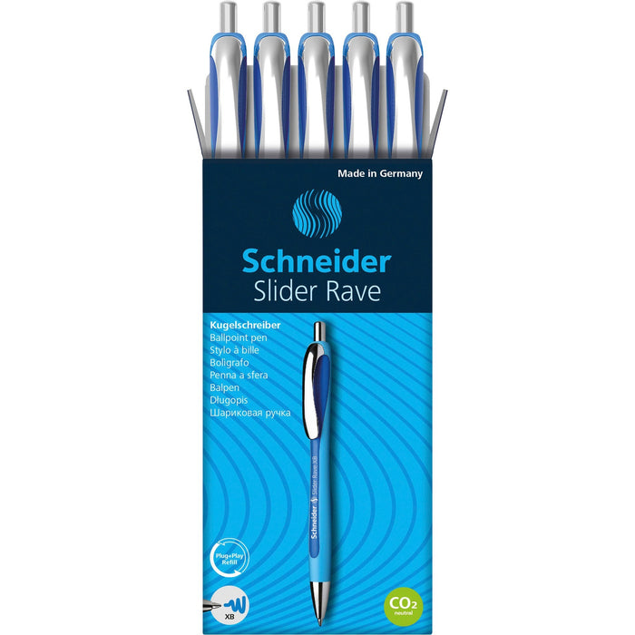 Schneider Slider Rave XB Ballpoint Pen - RED132503