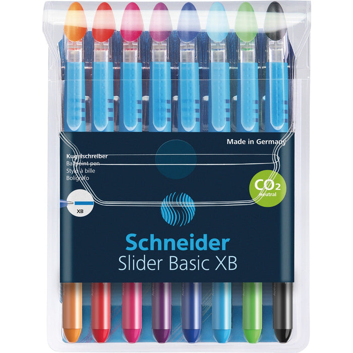Schneider Slider Basic XB Ballpoint Pens Wallet - RED151298