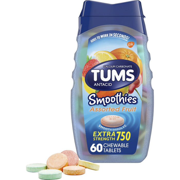 TUMS Smoothies Extra Strength Antacid Chewable Tablet - GKC39287