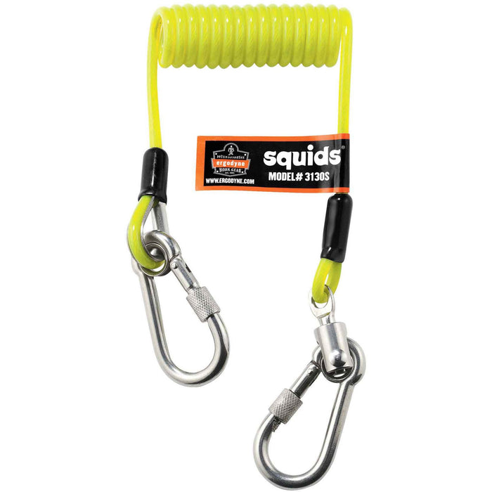 Squids 3130S Coiled Cable Lanyard - 2lbs - EGO19130