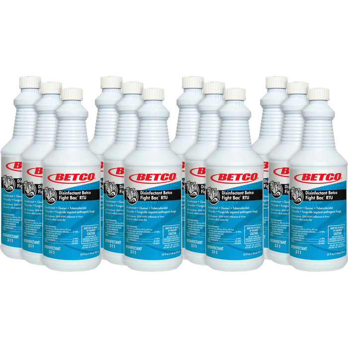 Betco Fight-Bac RTU Disinfectant Cleaner - BET3111200CT