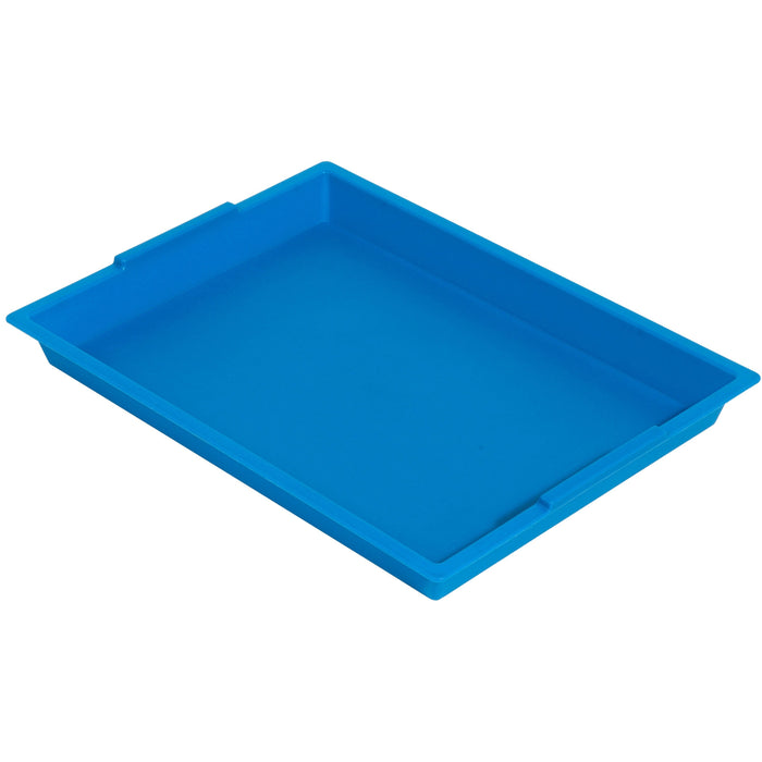 Deflecto Antimicrobial Finger Paint Tray - DEF39507BLU