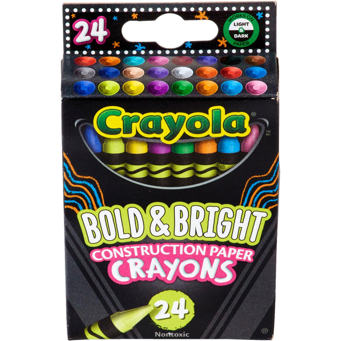 Crayola Construction Paper Crayons - CYO523463