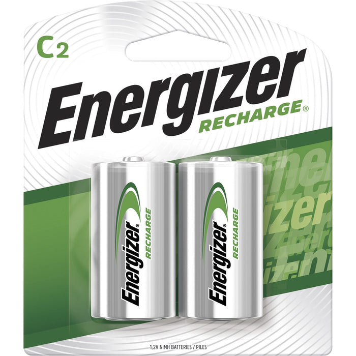 Energizer Recharge Universal Rechargeable C Batteries, 2 Pack - EVENH35BP2