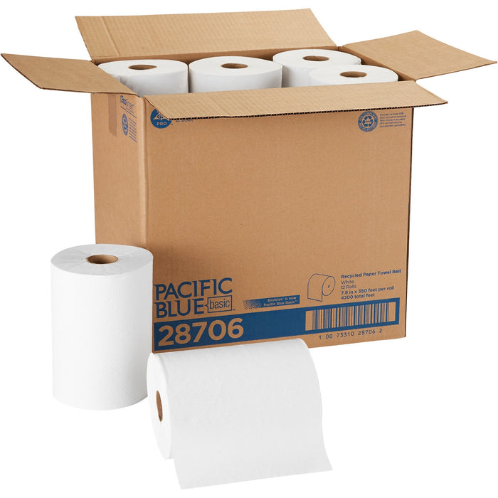 Pacific Blue Basic Paper Roll Towel - GPC28706