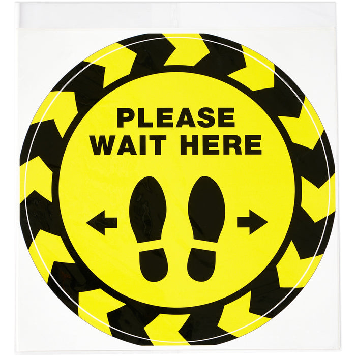 Avery&reg; PLEASE WAIT HERE Distancing Floor Decals - AVE83020