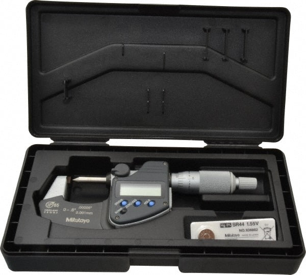 Mitutoyo 342-371-30 Hgt Micrometers To 6" Range