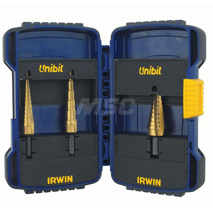 Irwin 15502 Tin Coated Step Drills