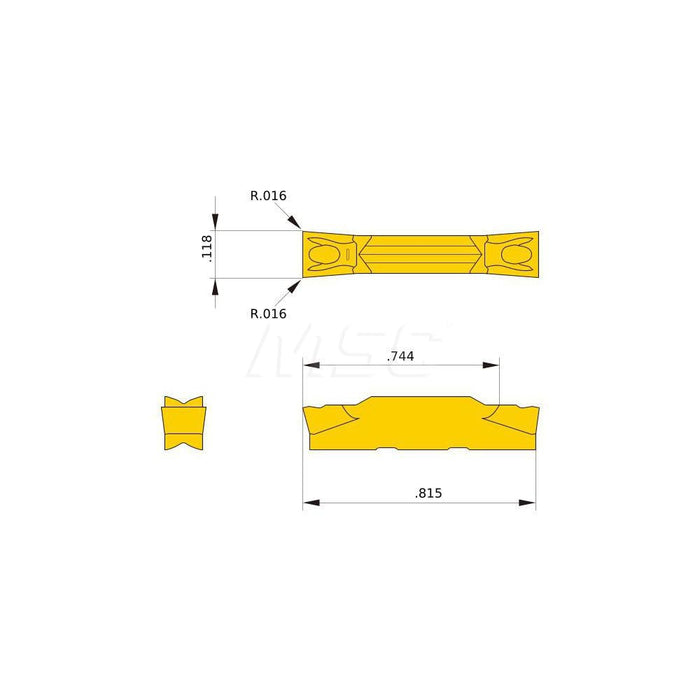 Mitsubishi 435400 Grooving