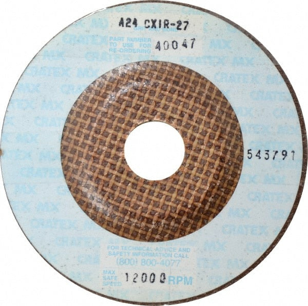 Cratex 40047 Depressed Center Wheel Type 27