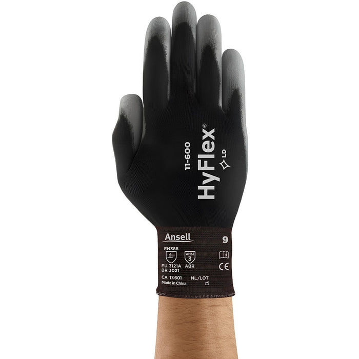 Ansell 11-600-9-BK Gloves Knit