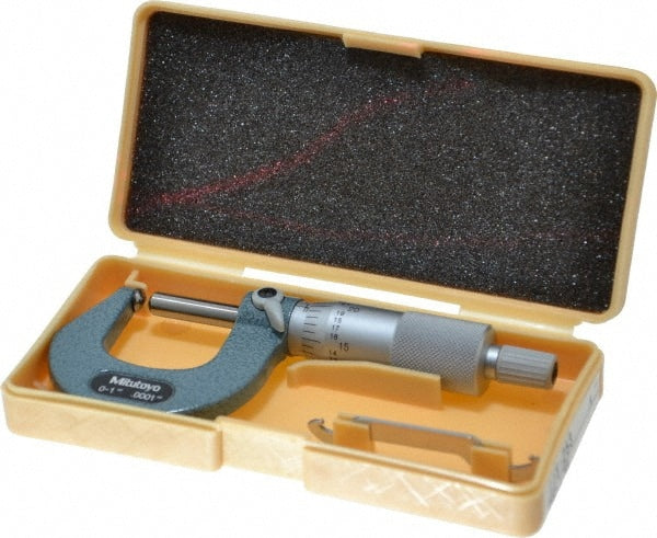 Mitutoyo 115-253 Ball Anvil Outside Micrometers