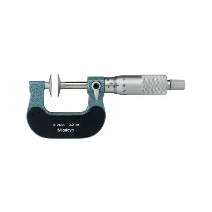 Mitutoyo 123-102 Disc Anvil Outside Micrometers