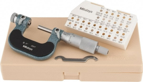 Mitutoyo 126-137 Screw Thread Outsd Micrometers