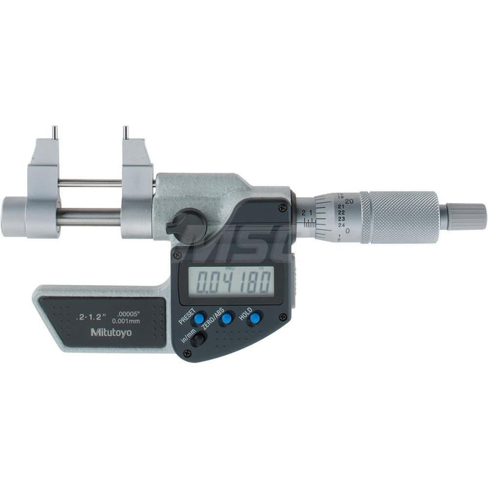 Mitutoyo 345-350-30 V-Anvil Outside Mictometers