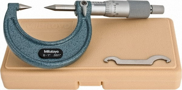 Mitutoyo 112-225 Point Anvil Outside Micrometer