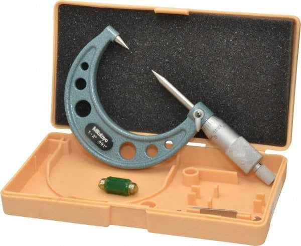 Mitutoyo 112-226 Point Anvil Outside Micrometer