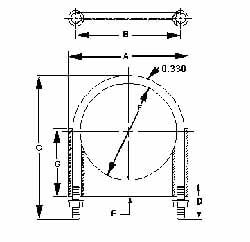 MSC U350T2 Pipe Clamps & Hangers