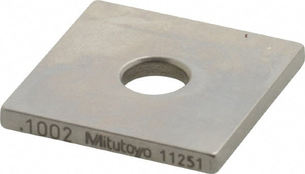 Mitutoyo 614122-531 Ind Grd 0 Gage Blk Stl Square