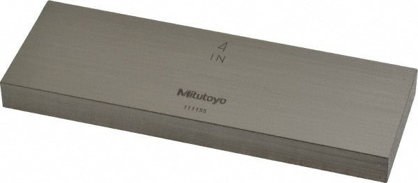 Mitutoyo 611204-531 Ind Grd 0 Gage Blk Stl Retang