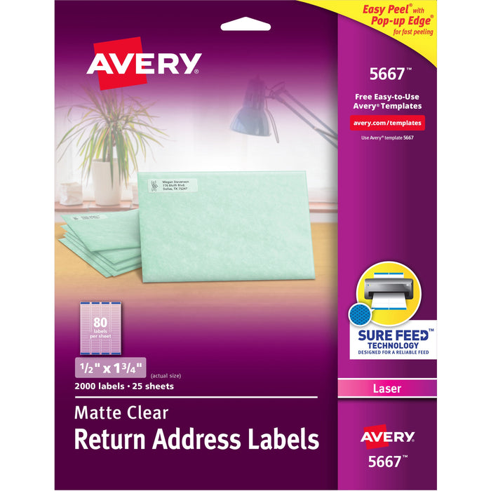 Avery&reg; Easy Peel Return Address Labels - AVE5667