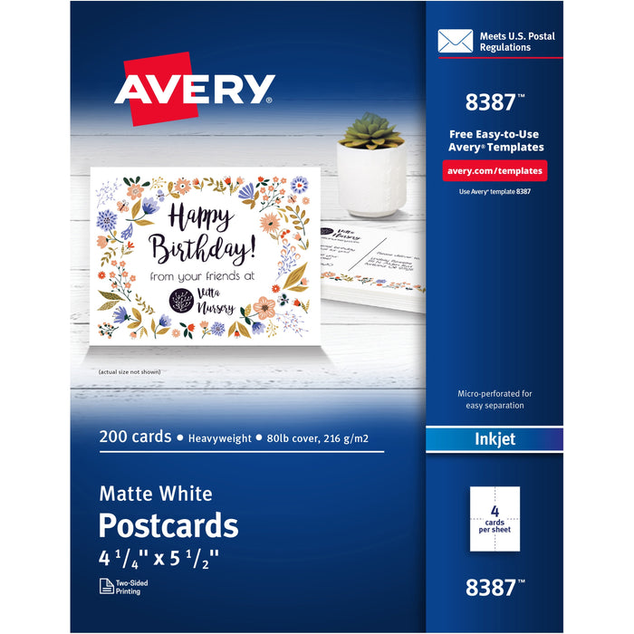 Avery&reg; Postcards - AVE8387