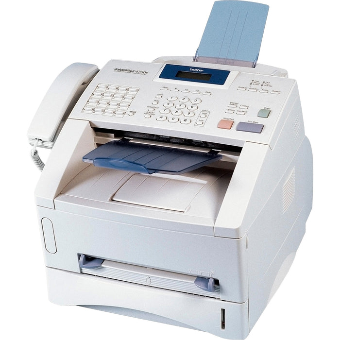 Brother IntelliFAX 4750e Laser Multifunction Printer - Monochrome - Off White - BRTPPF4750E