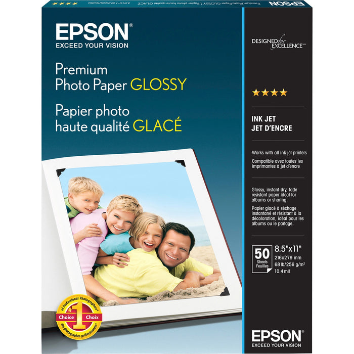 Epson Premium Photo Glossy InkJet Paper - EPSS041667
