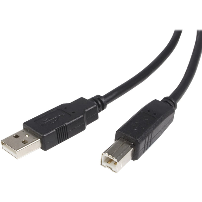 StarTech.com High Speed Certified USB 2.0 - USB cable - 4 pin USB Type A (M) - 4 pin USB Type B (M) - 1.8 m ( USB / Hi-Speed USB ) - STCUSB2HAB6