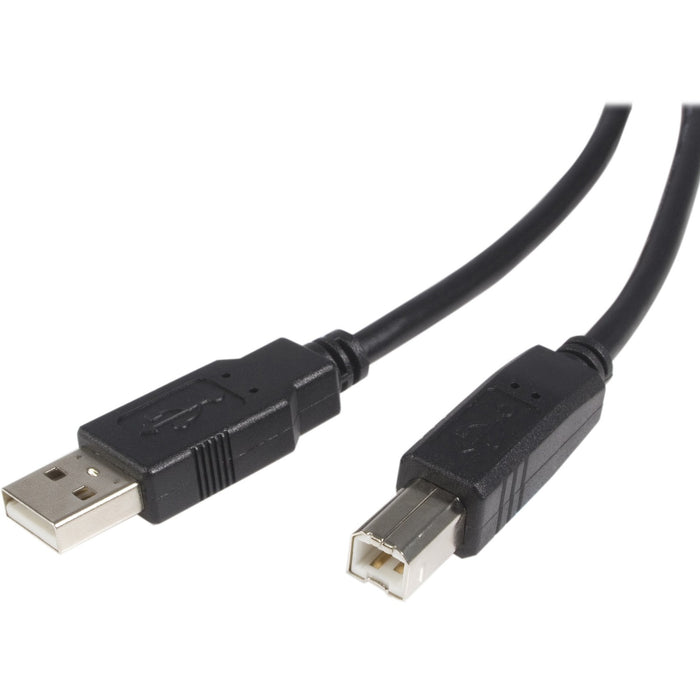 StarTech.com High Speed Certified USB 2.0 - USB cable - 4 pin USB Type A (M) - 4 pin USB Type B (M) - 3 m ( USB / Hi-Speed USB ) - STCUSB2HAB10