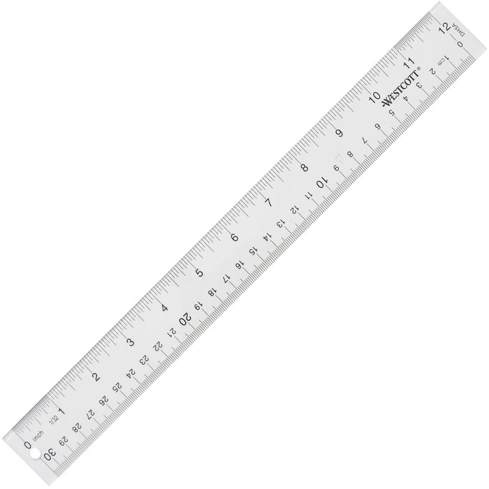 Westcott See-Through Acrylic Rulers - ACM10562 Acme United Corporation
