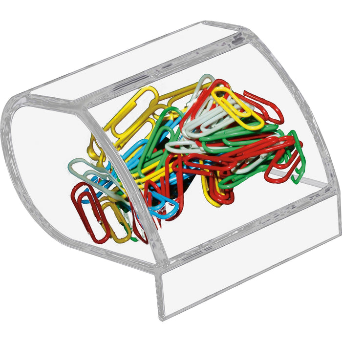 Kantek Acrylic Paper Clip Holder - KTKAD40