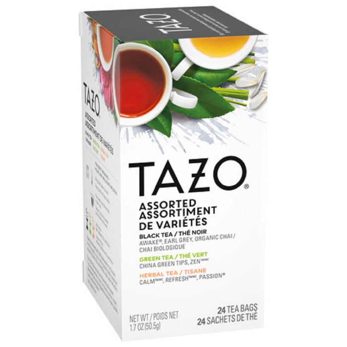 Tazo Assorted Flavor Green Tea, Herbal Tea Bag - TZO153966